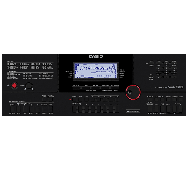 Teclado CASIO CT-X3000 - Imagen 2