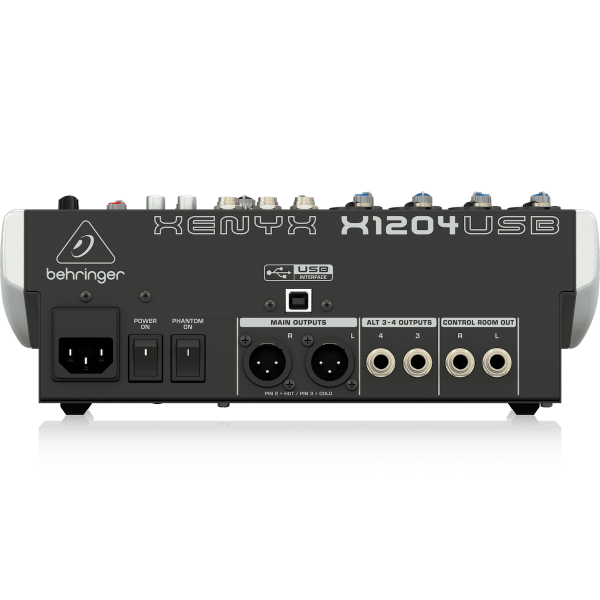 Consola Behringer XENYX X1204USB de 12 Entradas - Imagen 3