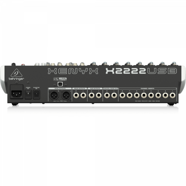 Consola Behringer XENYX X2222USB de 22 Entradas - Imagen 3