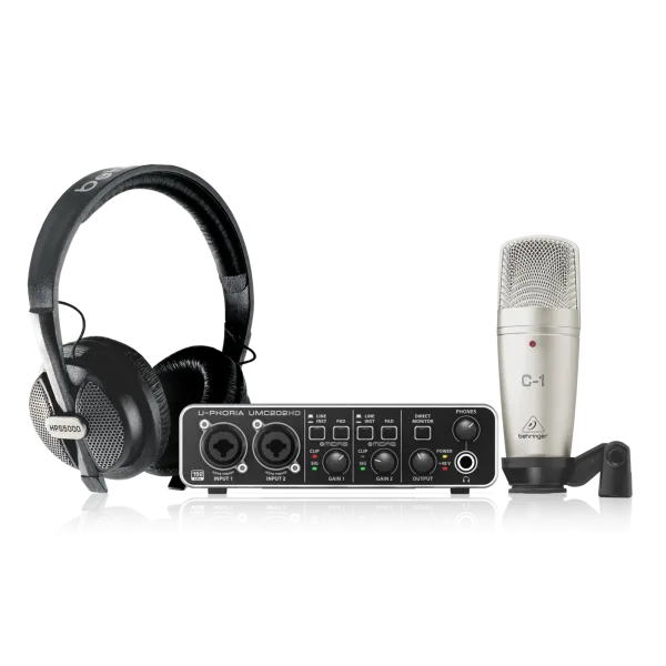 Paquete de Grabación Behringer U-PHORIA STUDIO PRO
