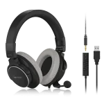 Audífonos con Micrófono Desmontable y Cable USB Behringer BH470U