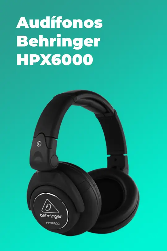 Audífonos Profesionales para DJ Behringer HPX6000