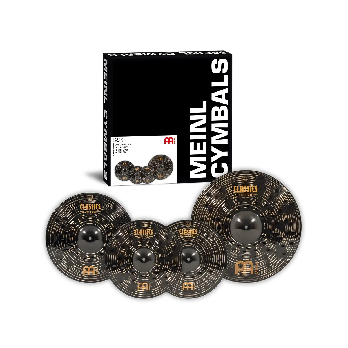 Juego de Platillos Meinl Classics Custom Dark CCD141620