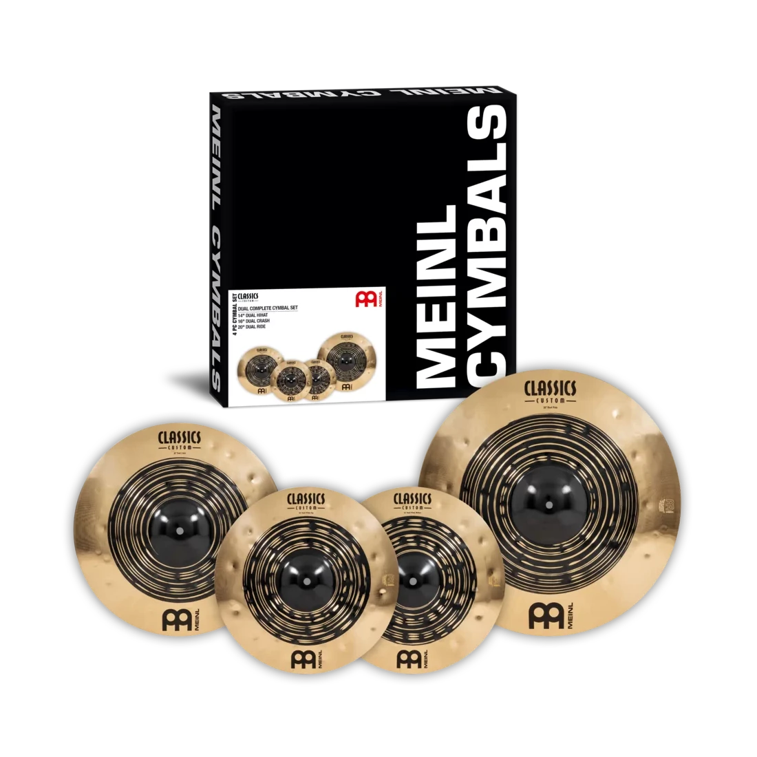 Juego de Platillos Meinl Classics Custom Dual CCDU141620