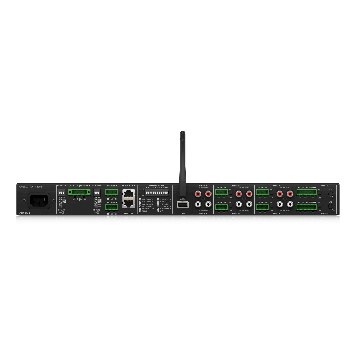 Amplificador Lab Gruppen CPA2402