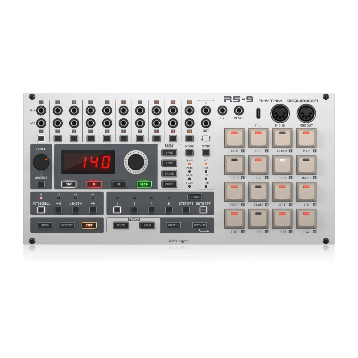 Módulo Secuenciador Rítmico Behringer RS-9