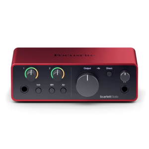 Interfaz de Audio Scarlett Solo 4th Gen