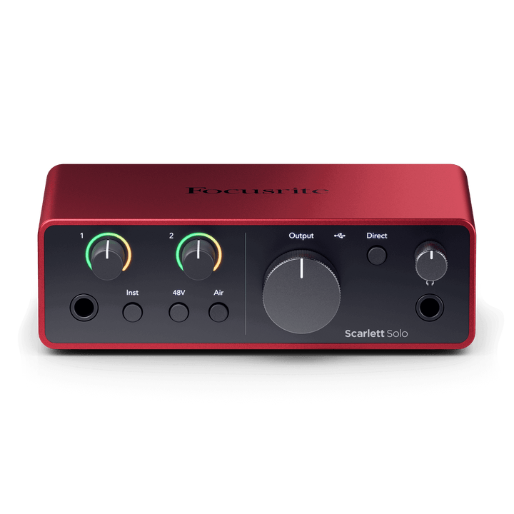 Interfaz de Audio Scarlett Solo 4th Gen