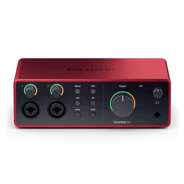 Interfaz de Audio Scarlett 4i4 4th Gen